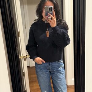 Banana republic factory waffle knit sweater women’s large